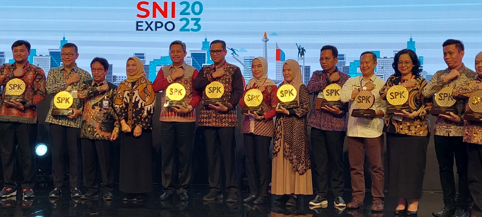 BNPB Dapatkan Penghargaan Indeks Maturitas Tata Kelola SPK